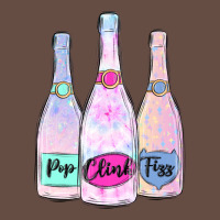 Pop Clink Fizz Champagne Bubbly Long Sleeve Tee | Teevron