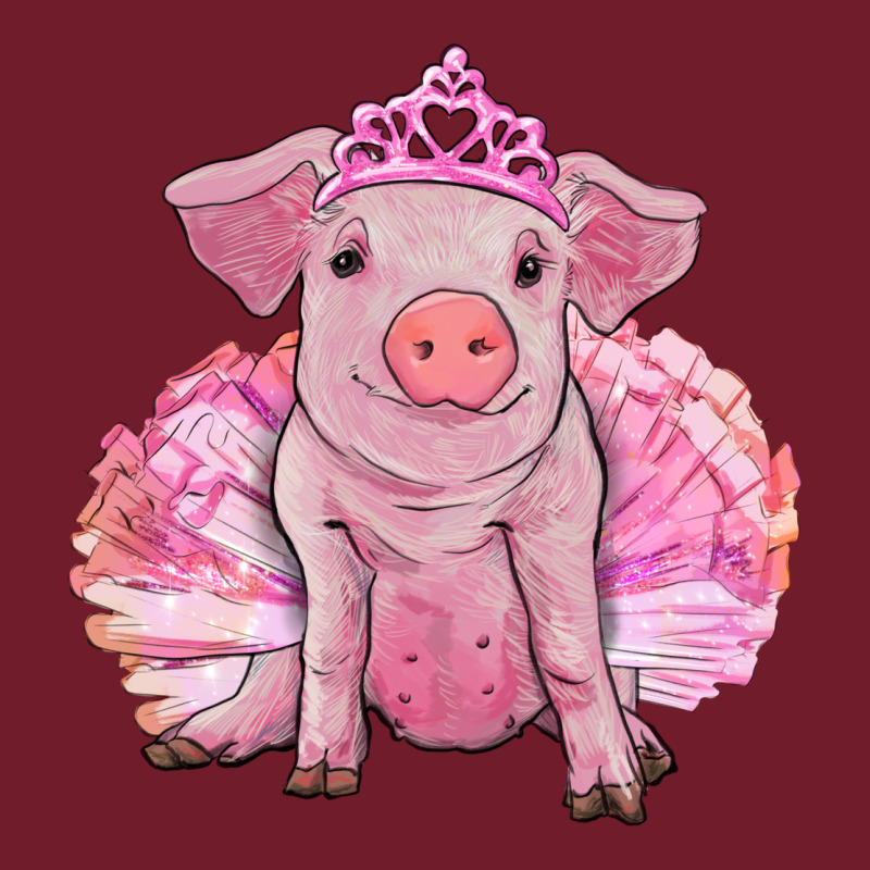 Balerina Pig With Tutu Zipper Hoodie by RanaPortraitStore | Teevron