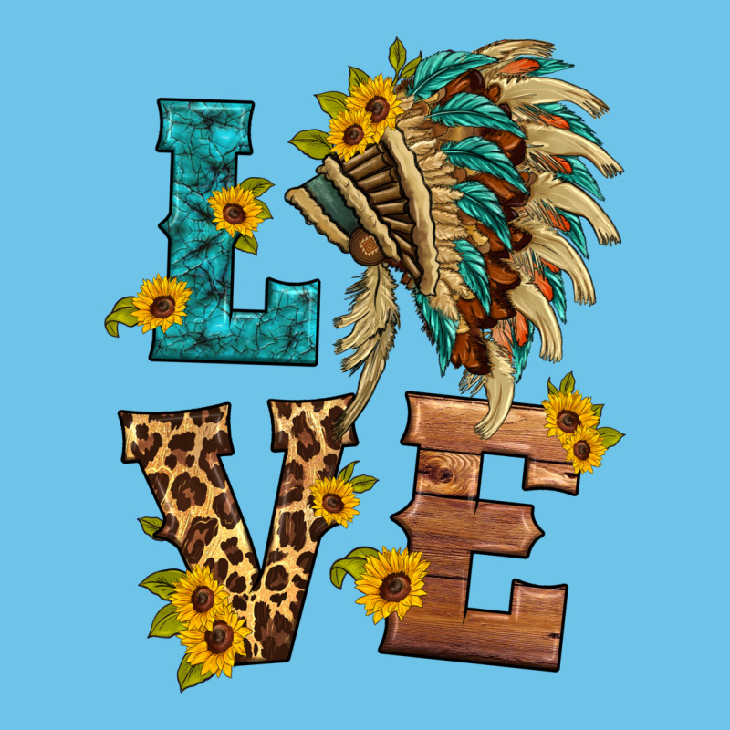 Love Indian Headdress Premium Sweatshirt by HRA Design Shop | Teevron