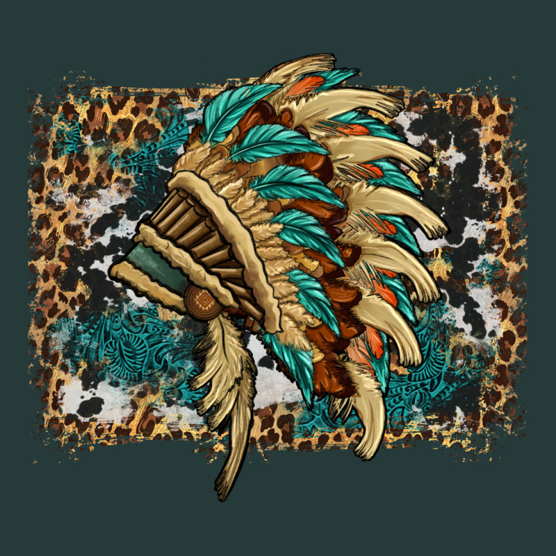 Indian Headdress With Background Premium Sweatshirt by HRA Design Shop | Teevron