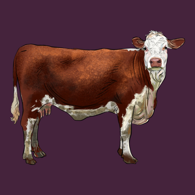 Hereford Cow Premium Tee by LillyAllenDesigns | Teevron