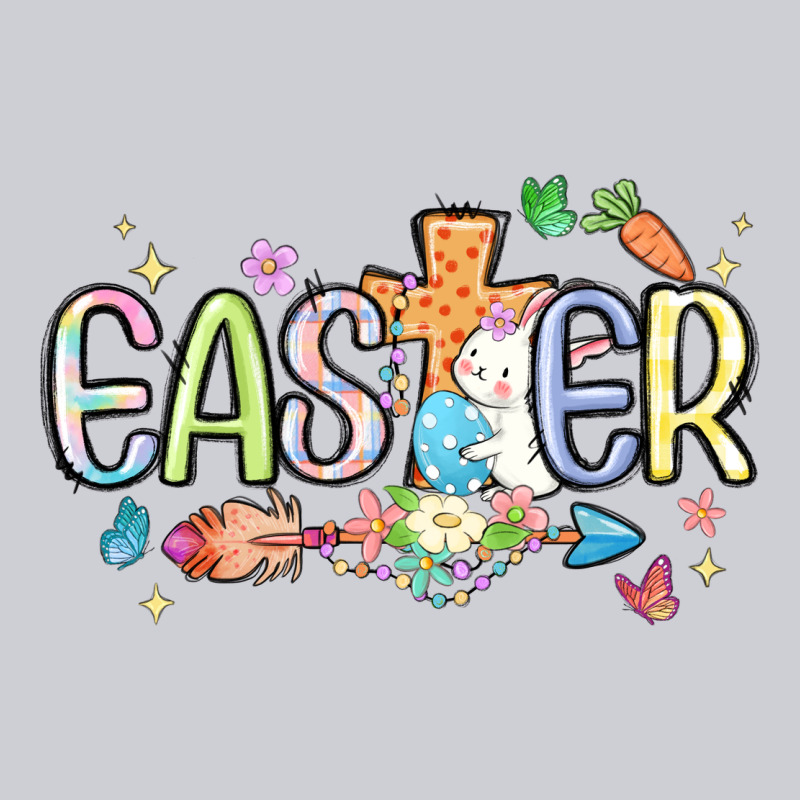 Easter Cross With Bunny Urban Hoodie by MaliasSmallBusiness | Teevron