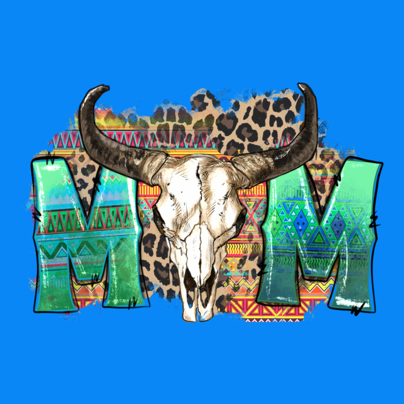 Mom With Bull Skull Zipper Hoodie by Zillion Design Studio | Teevron