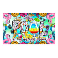 The Pool Is My Happy Place | Teevron