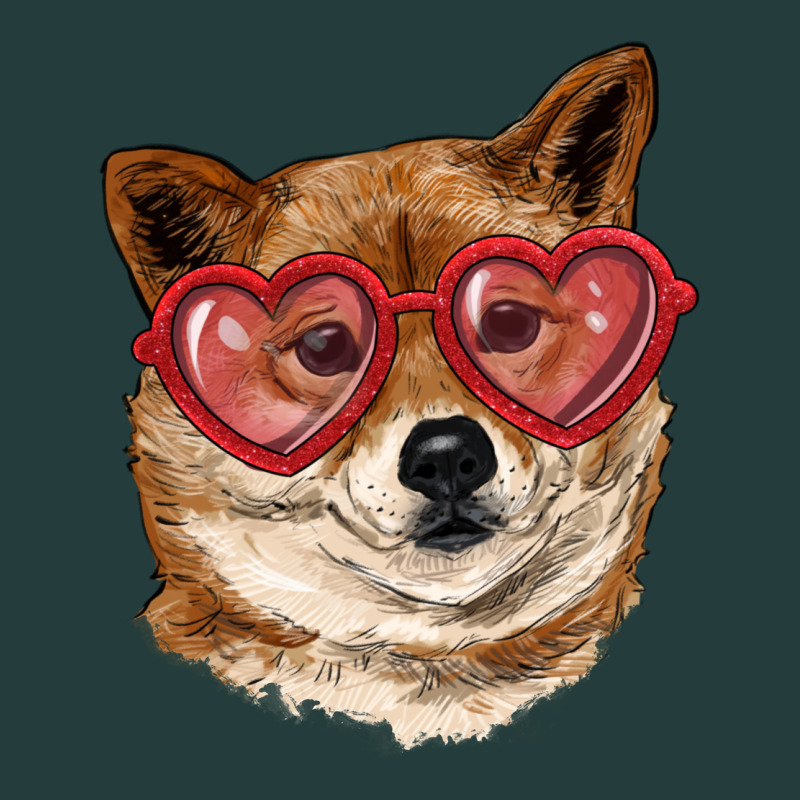 Shiba Inu With Love Glasses Classic Tee by RanaPortraitStore | Teevron