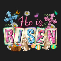 He Is Risen Easter With Flowers Heavyweight Hoodie | Teevron