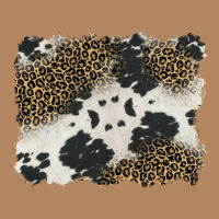 Black And White Cowhide Background Long Sleeve Tee | Teevron