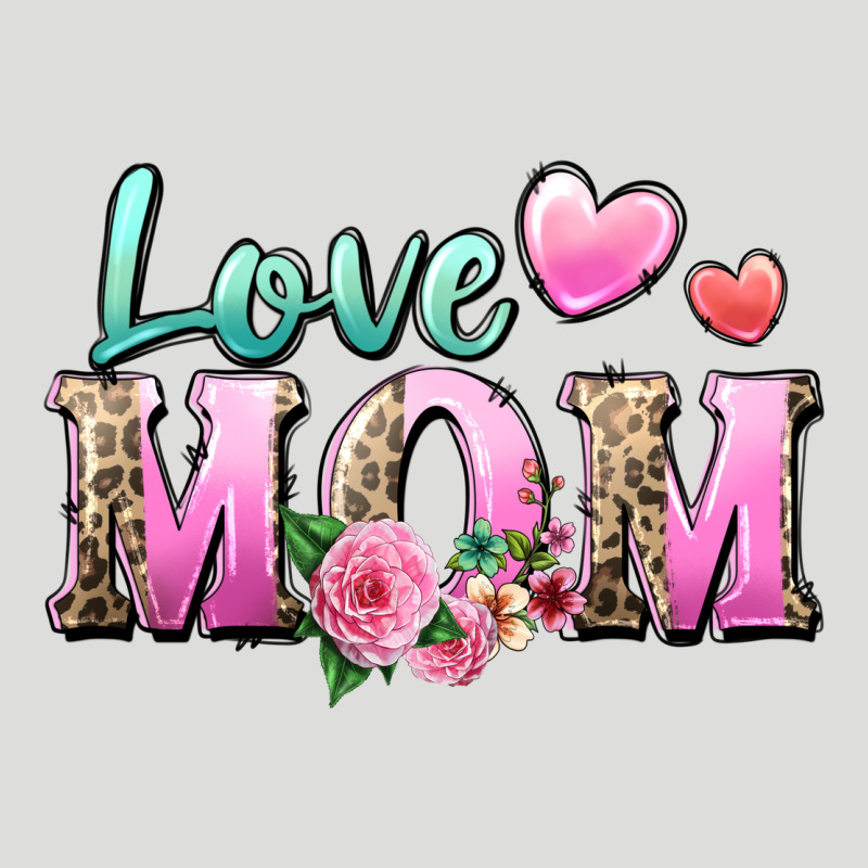 Love Mom Zipper Hoodie by Zillion Design Studio | Teevron