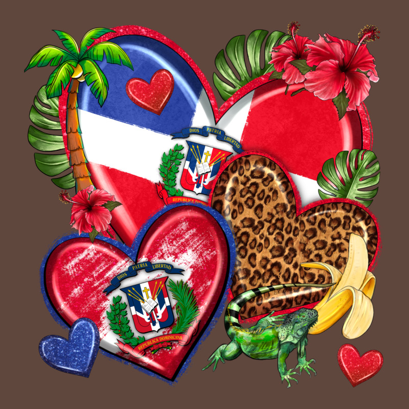 Dominican Republic  Hearts Classic Tee by texasbilliewilder | Teevron