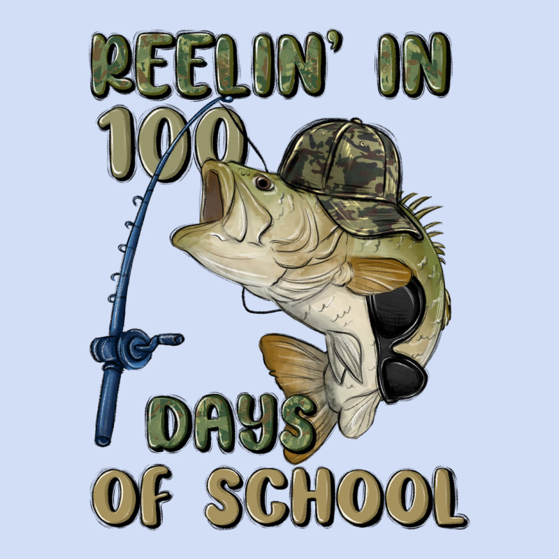 Reelin' In 100 Days Of School Urban Hoodie by MaliasSmallBusiness | Teevron