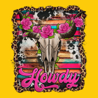 Howdy Valentine's Day Bull Skull Premium Hoodie | Teevron