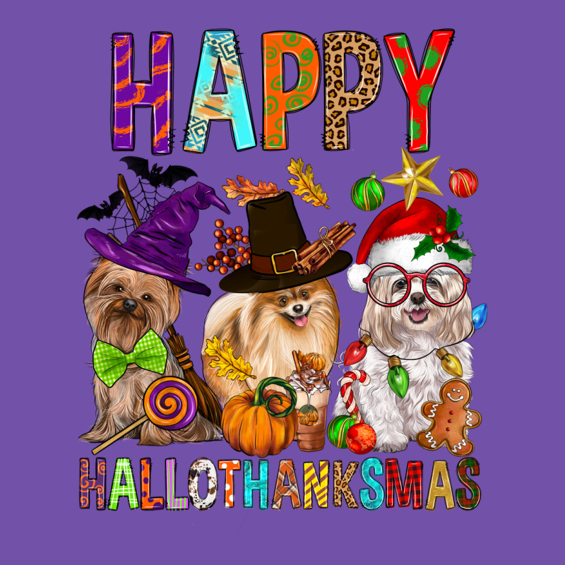 Happy Hallothankmas Dog Premium Sweatshirt by FaDigitalArtStudio | Teevron