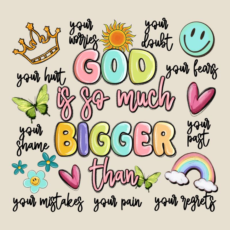 God Is So Much Bigger Than Malia Urban Hoodie by MaliasSmallBusiness | Teevron