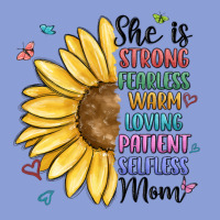 She Is Strong Fearless Warm Loving Mom Long Sleeve Tee | Teevron