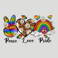 Peace Love Pride Zipper Hoodie | Teevron