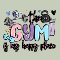 The Gym Is My Happy Place Long Sleeve Tee | Teevron
