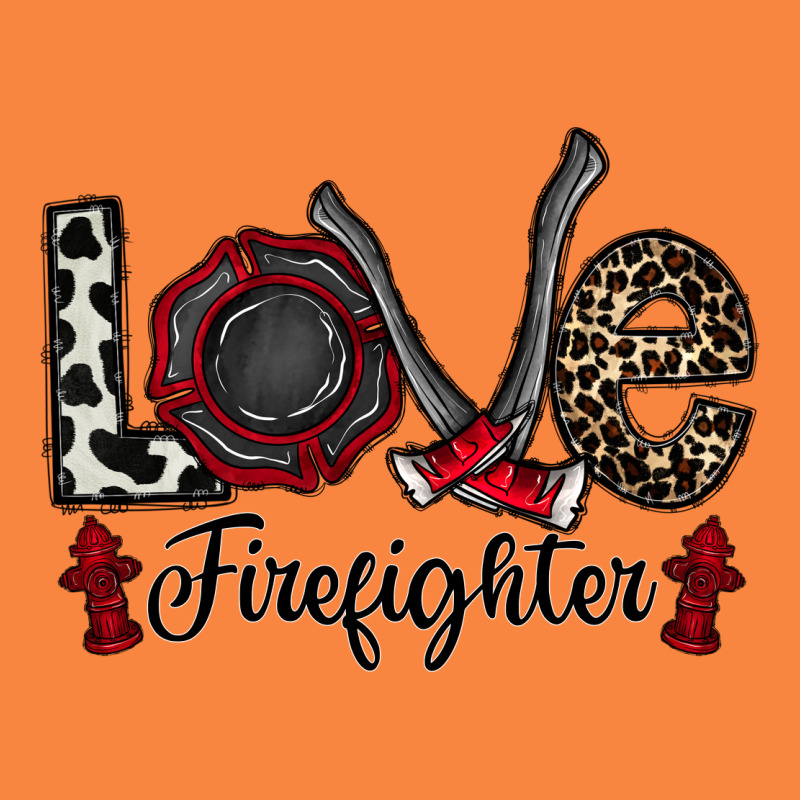 Love Firefighter Premium Sweatshirt by CowhideDigitalArt | Teevron