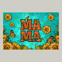 Sunflowers Mama Skinny Metal Can Holder Heavyweight Hoodie | Teevron