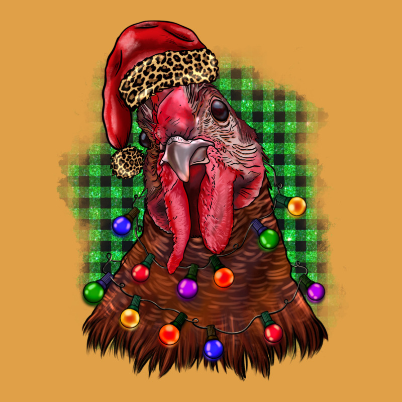 Christmas Rooster Premium Hoodie by BarkalooDesign | Teevron