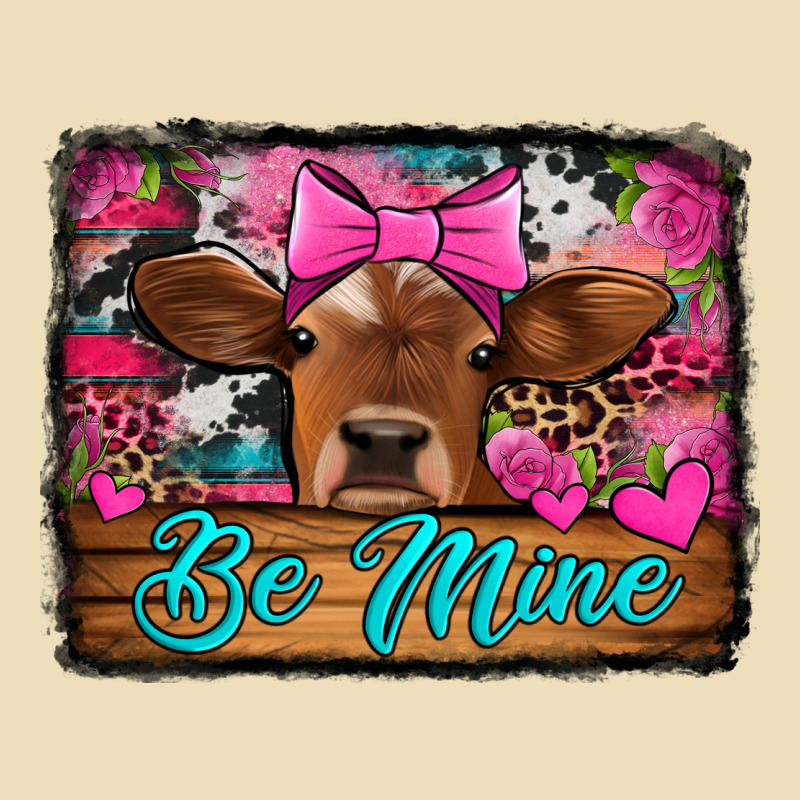 Be Mine Valentine's Day Cow Premium Hoodie by Jasminsmagicworld | Teevron