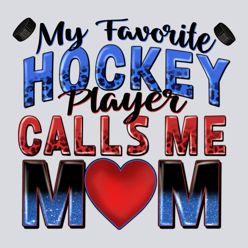 My Favorite Hockey Player Calls Me Mom Zipper Hoodie by Zillion Design Studio | Teevron
