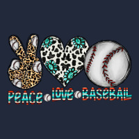 Peace Love Baseball Premium Sweatshirt | Teevron