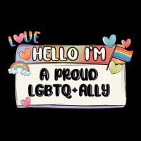 Proud Ally Long Sleeve Tee | Teevron