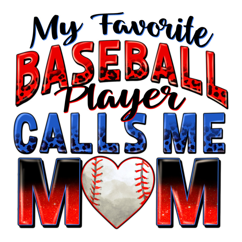 My Favorite Baseball Player Calls Me Mom Zipper Hoodie by Zillion Design Studio | Teevron