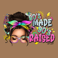 80s Made 90s Raised Messy Bun Classic Tee | Teevron