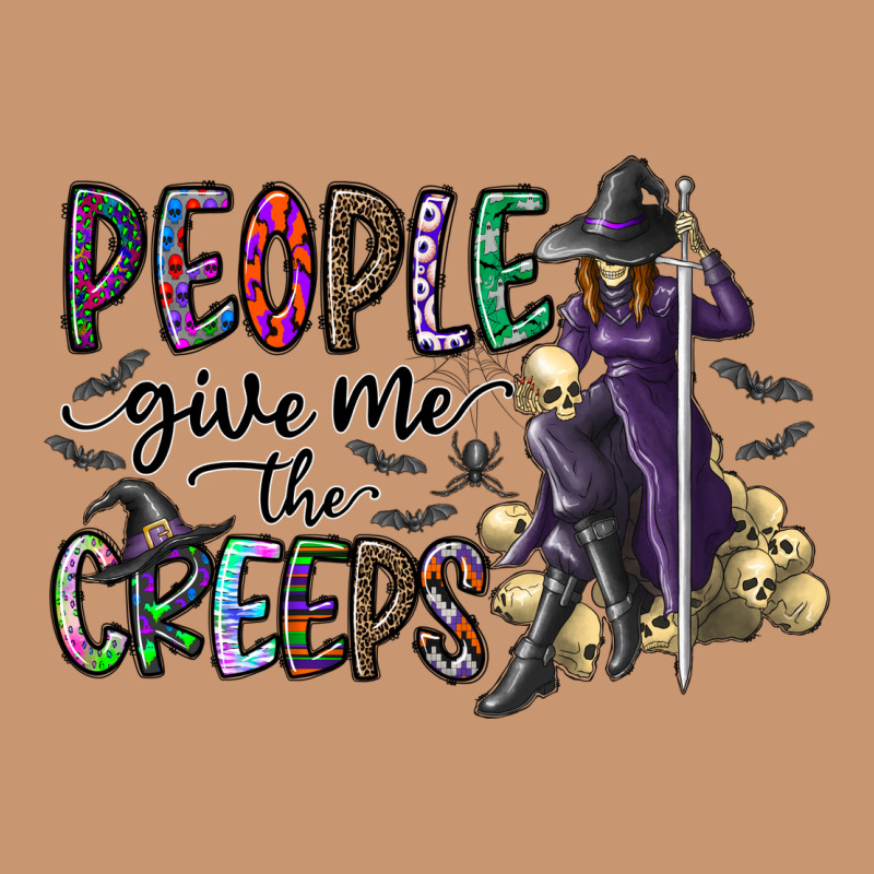 People Give Me The Creeps Heavyweight Hoodie by CowhideDigitalArt | Teevron