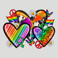 Pride Hearts Zipper Hoodie | Teevron