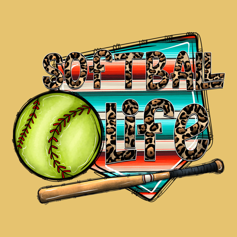 Softball Life Premium Sweatshirt by CowhideDigitalArt | Teevron