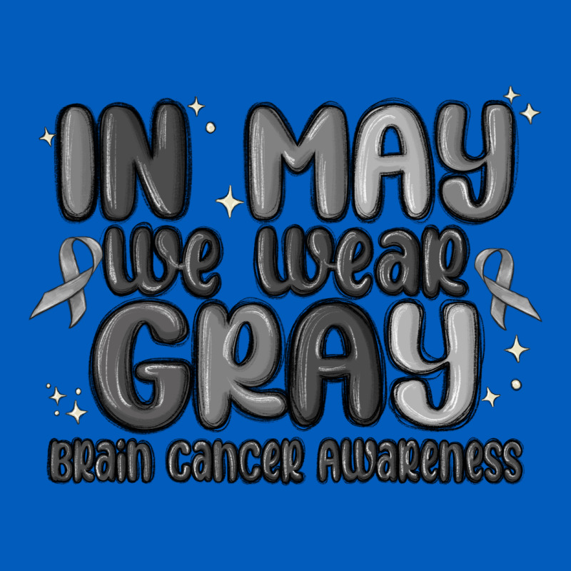 In May We Wear Gray Brain Cancer Awareness Urban Hoodie by MaliasSmallBusiness | Teevron