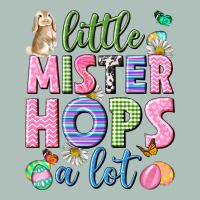Little Mister Hops A Lot Easter Heavyweight Hoodie | Teevron