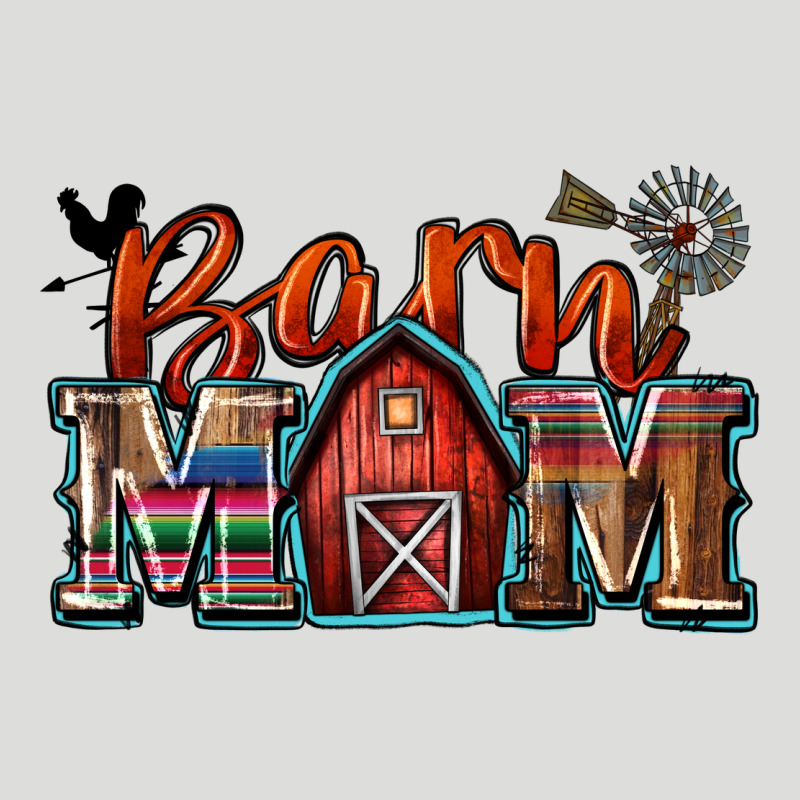 Barn Mom Zipper Hoodie by Zillion Design Studio | Teevron