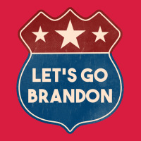 Let's Go Brandon Shield Patch Premium Hoodie | Teevron