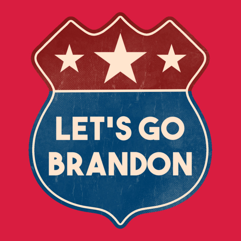 Let's Go Brandon Shield Patch Premium Hoodie by Jasminsmagicworld | Teevron