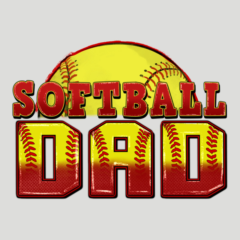 Softball Dad Zipper Hoodie by Zillion Design Studio | Teevron