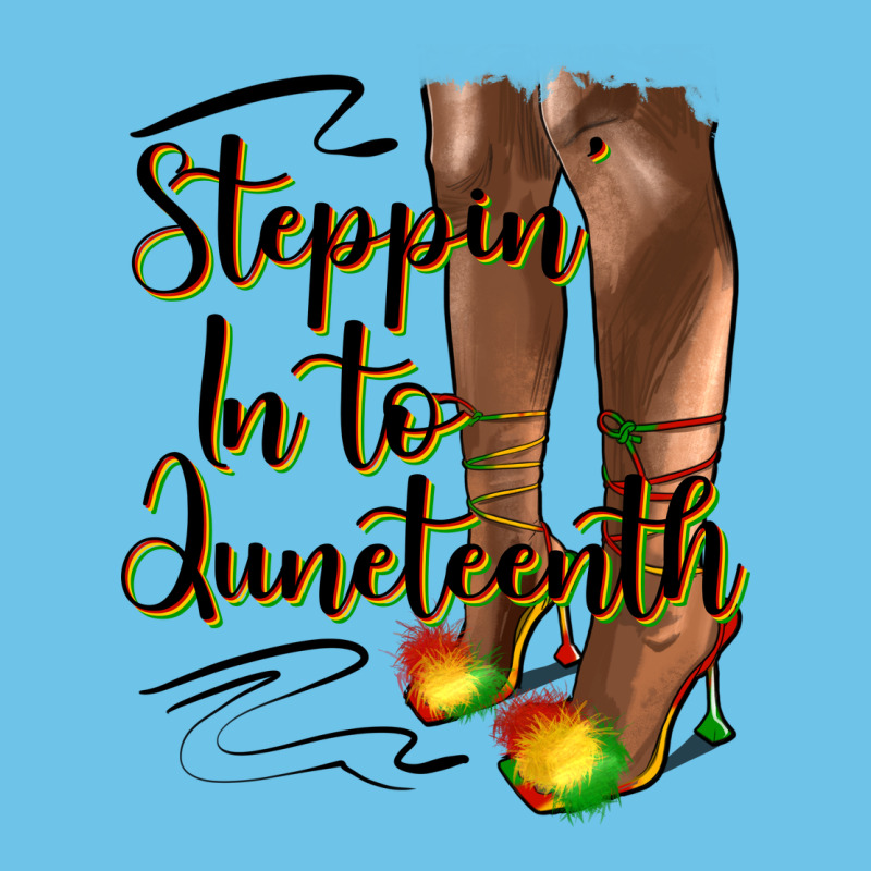 Steppin' In To Juneteenth Heels Premium Sweatshirt by HRA Design Shop | Teevron