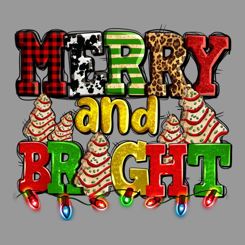 Merry And Bright With Christmas Tree  Cakes Ado Vintage Hoodie by AdoDesignShop | Teevron