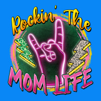 Rockin' The Mom Life Zipper Hoodie | Teevron