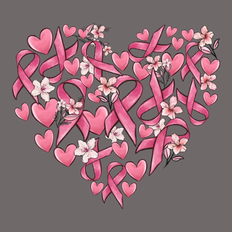 Breast Cancer Awareness Heart Urban Hoodie by MaliasSmallBusiness | Teevron