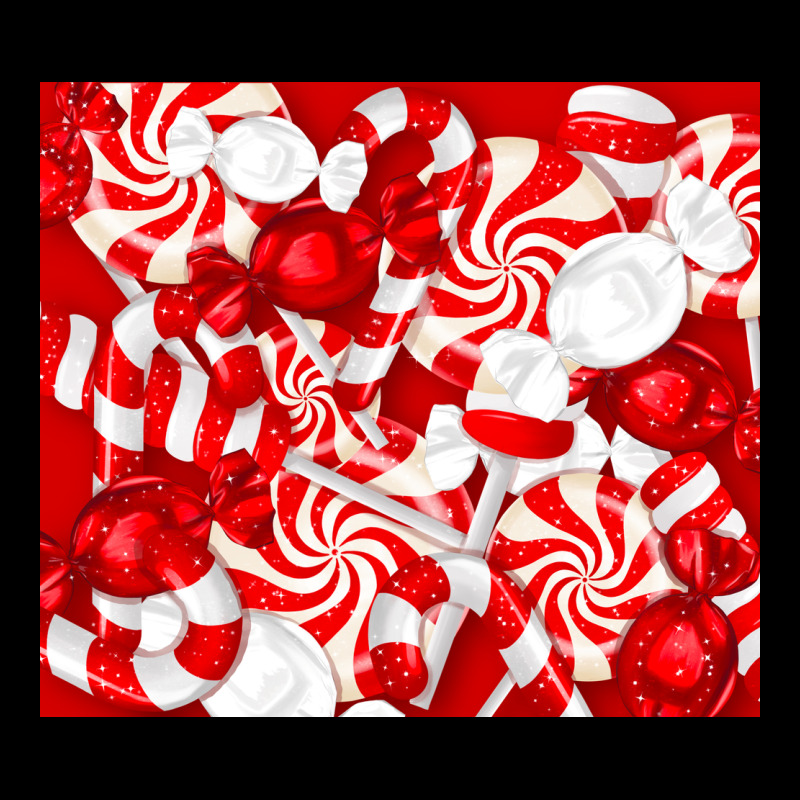 Christmas Candies Zipper Hoodie by RanaPortraitStore | Teevron
