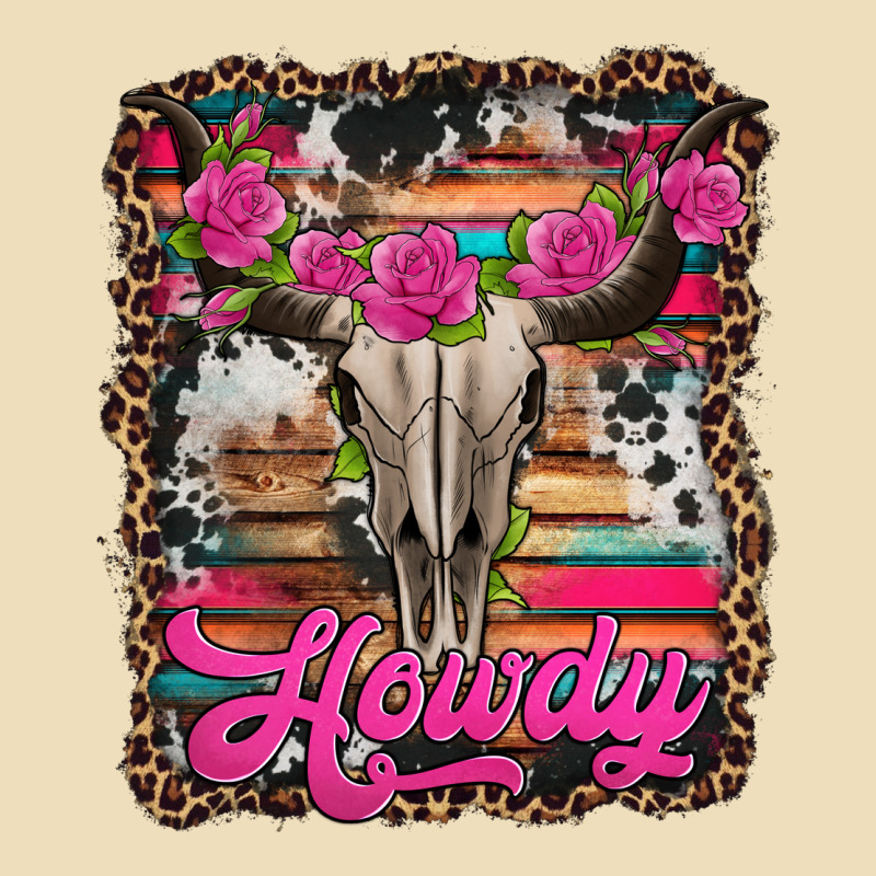 Howdy Valentine's Day Bull Skull Premium Hoodie by Jasminsmagicworld | Teevron