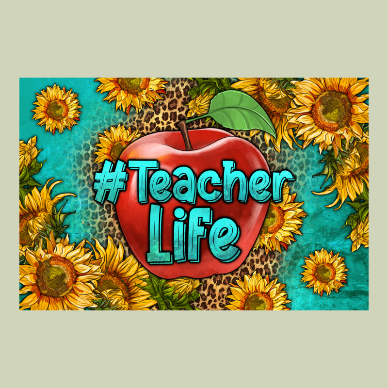 Teacher Life Skinny Metal Can Holder Heavyweight Hoodie by HRA Design Shop | Teevron