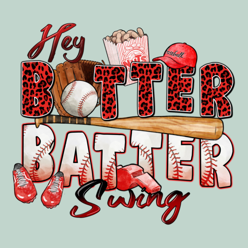 Hey Batter Batter Swing Baseball Zipper Hoodie by Zillion Design Studio | Teevron