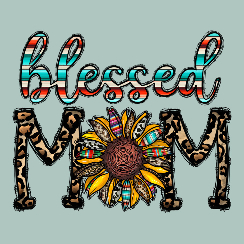 Blessed Mom Premium Sweatshirt by CowhideDigitalArt | Teevron