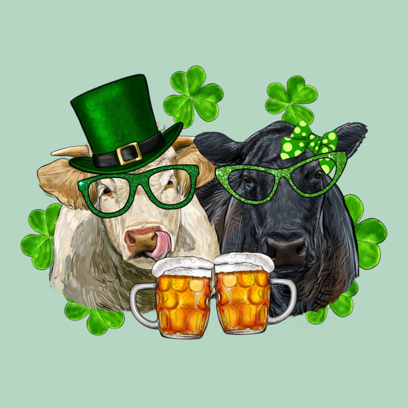 St. Patrick's Day Charolais And Black Angus Cows Classic Tee by RanaPortraitStore | Teevron