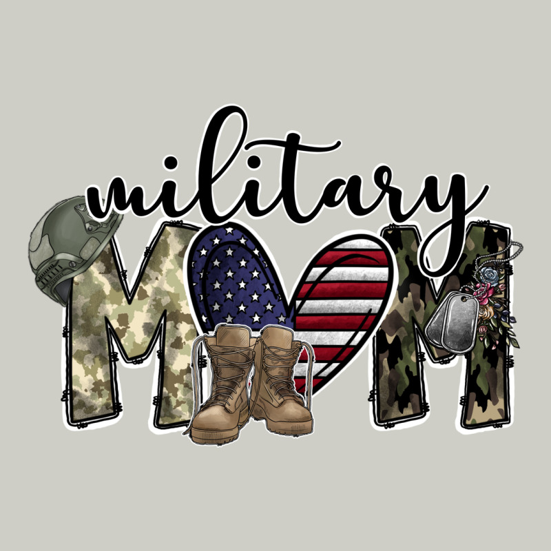 Military Mom Heavyweight Hoodie by SublimationCraftShop | Teevron