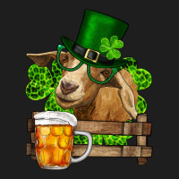 St. Patrick's Day Goat And Beer Classic Tee | Teevron